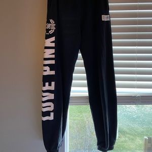 black PINK sweatpants